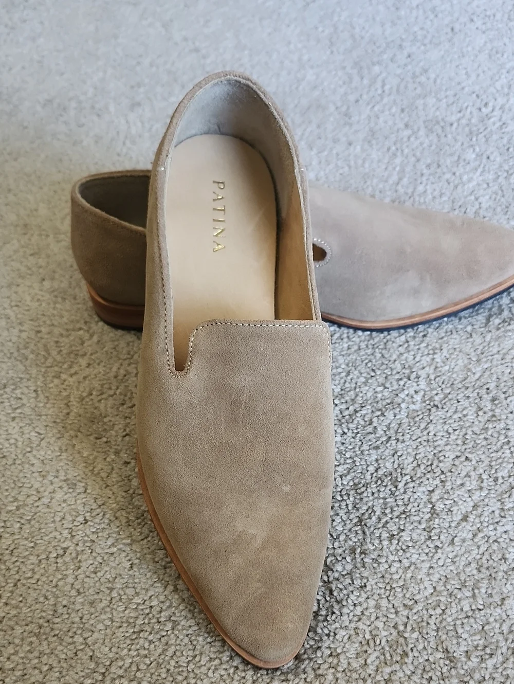 Patina Footwear by Portland Leather Goods Pointed Toe Loafers - Picture 1 of 10